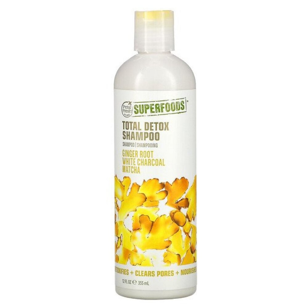 Detox Hair Shampoo with Ginger Root & Charcoal
